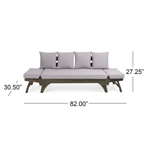 Convertible Velvet Sofa Bed