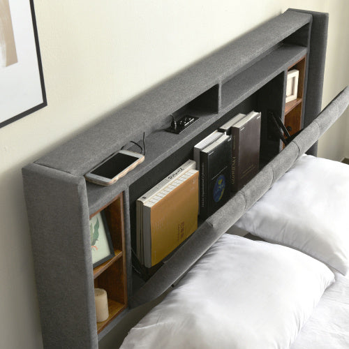 Bed Frame Made of Solid Wood