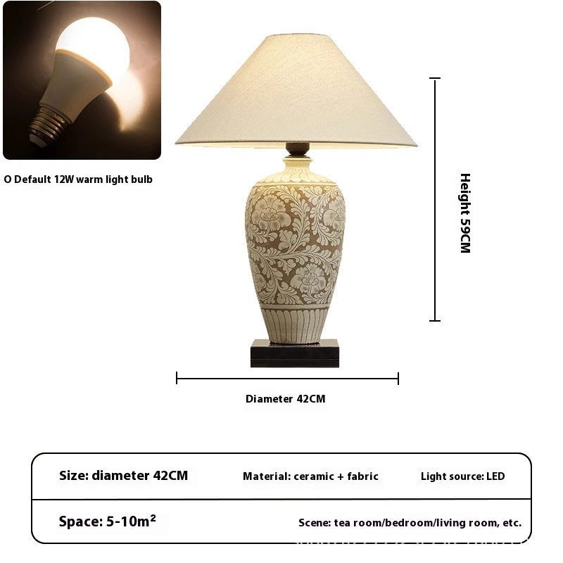 New Chinese Style Study Room Decoration Table Lamp