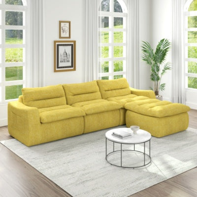 L-shaped Modular Combined Sofa