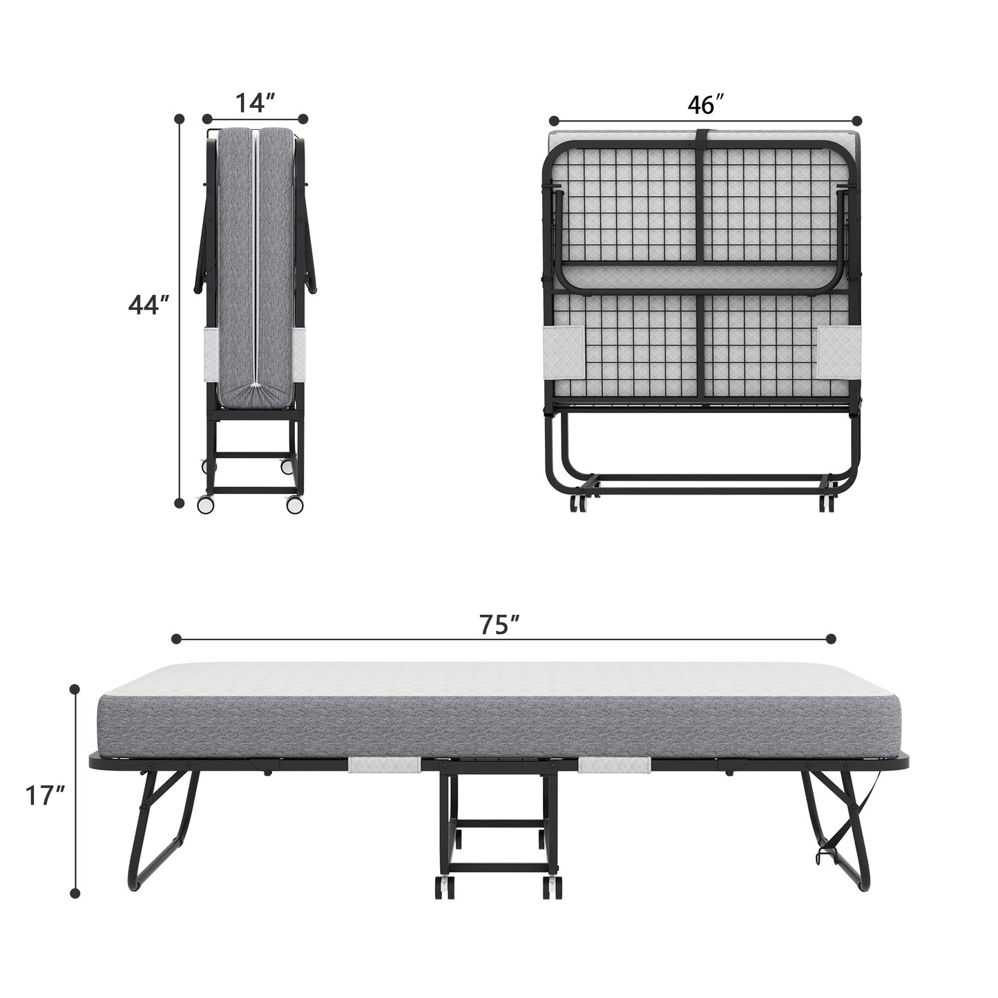 Mattress and Folding Bed