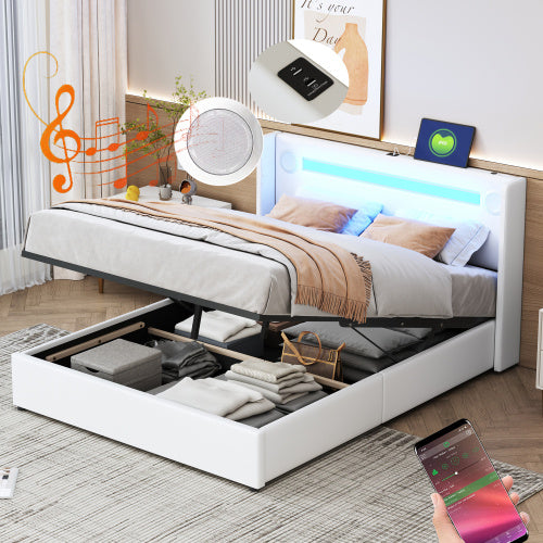 Double Bed in Fiberboard