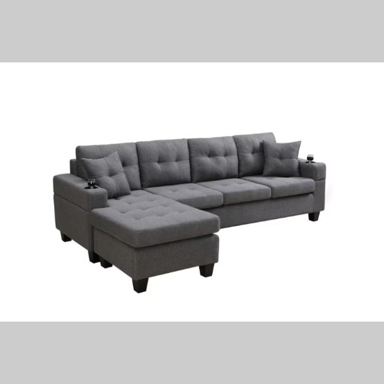 Premium Fabric Sectional Sofa