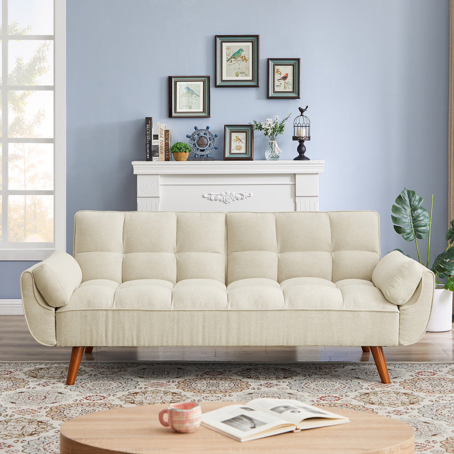 Deep Seating 3-Seater for Elegant Living Spaces