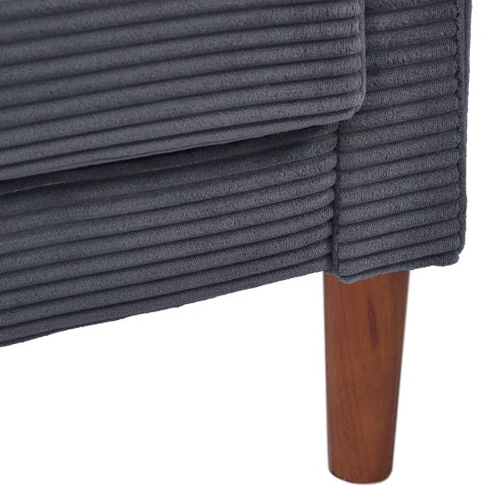 Luxe Modular Gray Sofa Seats