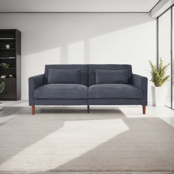 Luxe Modular Gray Sofa Seats