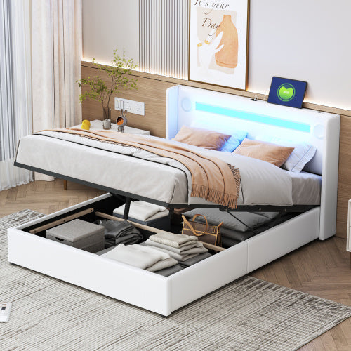Double Bed in Fiberboard