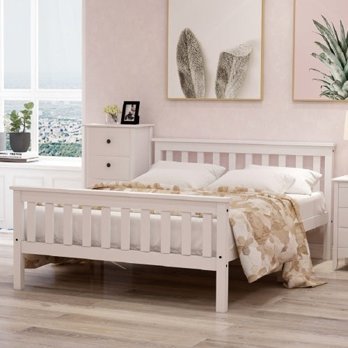 Bed Frame Made of Solid Wood