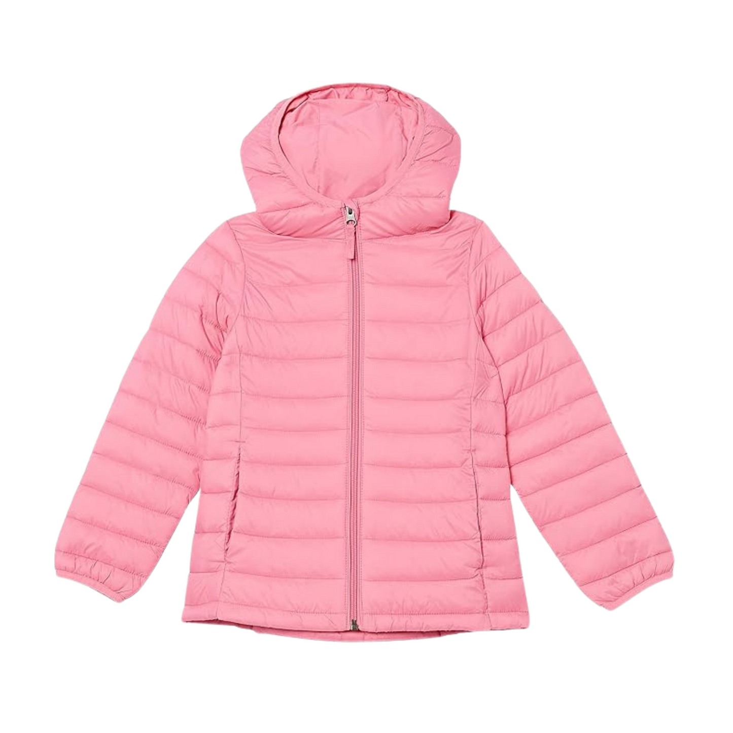 Premium Packable Hooded Puffer Jacket for Girls