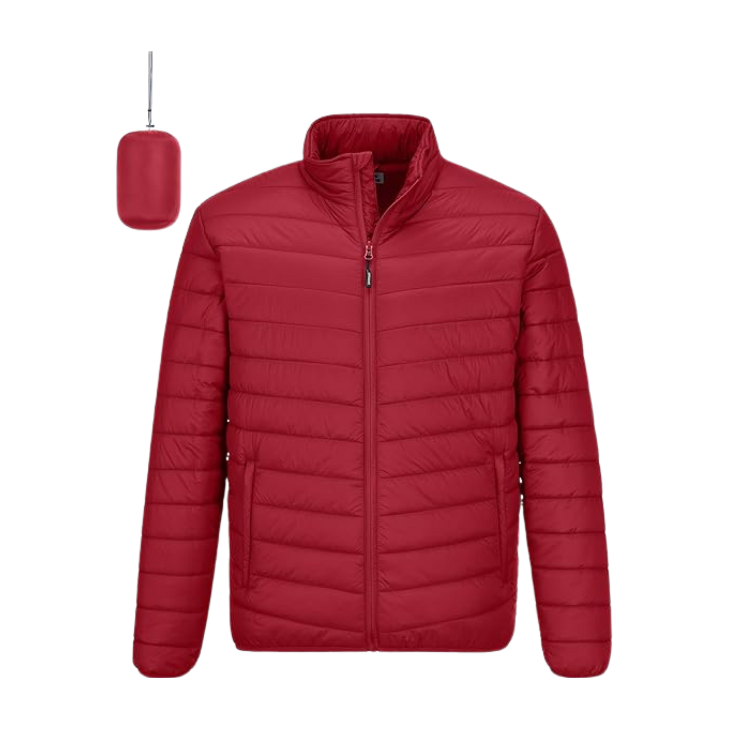 Packable puffer winter jacket from Outdoor Ventures for men