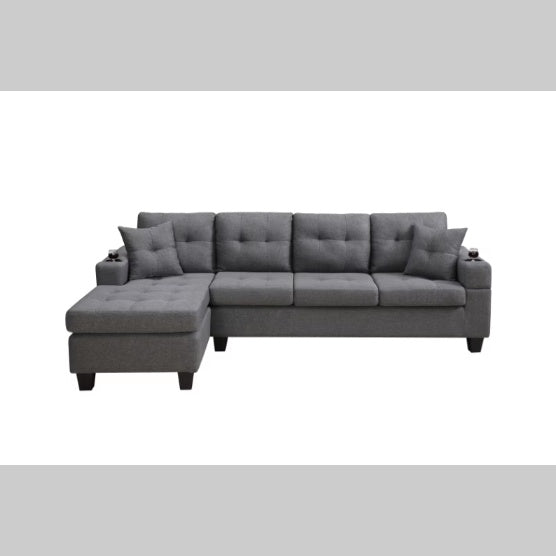 Premium Fabric Sectional Sofa