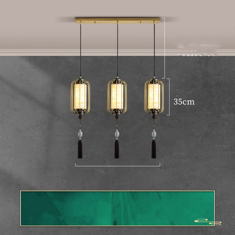 Hanging wire for a new Chinese Zen bedroom bedside lamp
