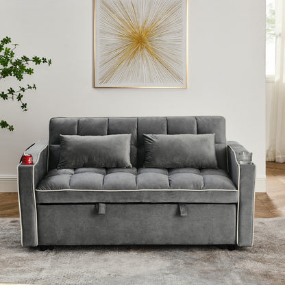 Modernes Sofa Sofa Sofa Samt Ausziehbett
