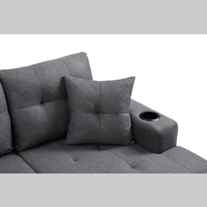Premium Fabric Sectional Sofa