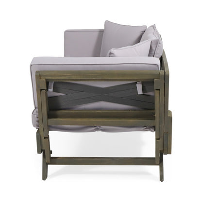 Convertible Velvet Sofa Bed