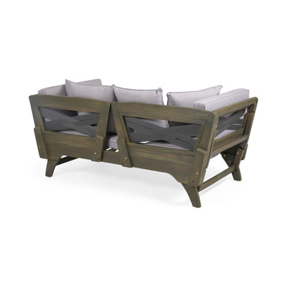 Convertible Velvet Sofa Bed
