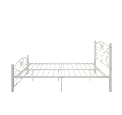 EIN KOMPLETTES METALLBETT