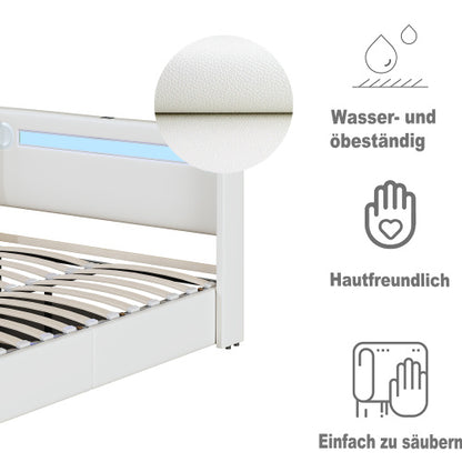 Double Bed in Fiberboard