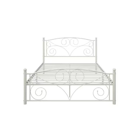 EIN KOMPLETTES METALLBETT