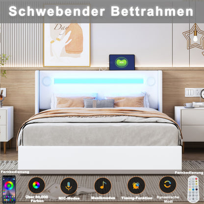 Double Bed in Fiberboard