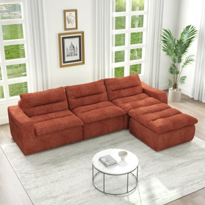L-shaped Modular Combined Sofa