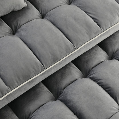 Modernes Sofa Sofa Sofa Samt Ausziehbett
