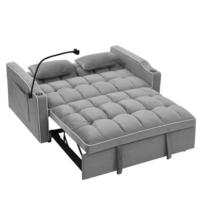 Modernes Sofa Sofa Sofa Samt Ausziehbett