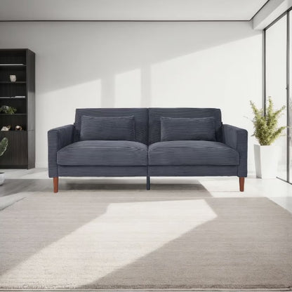 Luxe Modular Gray Sofa Seats