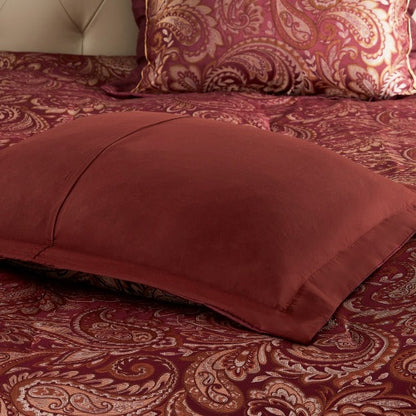 Cotton bed linens and a twelve-piece comforter set