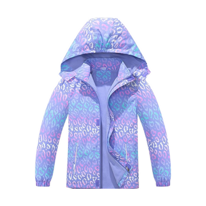 Premium Light Windproof Jacket with Hood for Girls