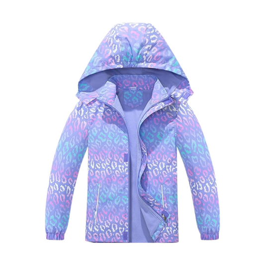 Premium Light Windproof Jacket with Hood for Girls