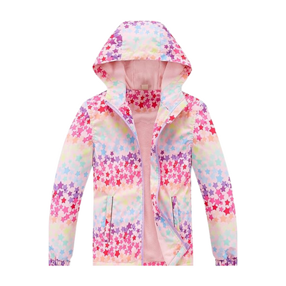 Premium Light Windproof Jacket with Hood for Girls