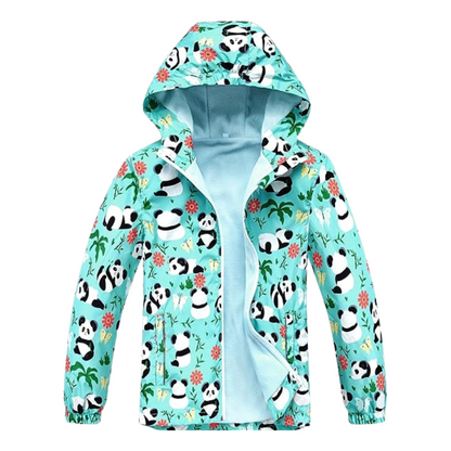 Premium Light Windproof Jacket with Hood for Girls