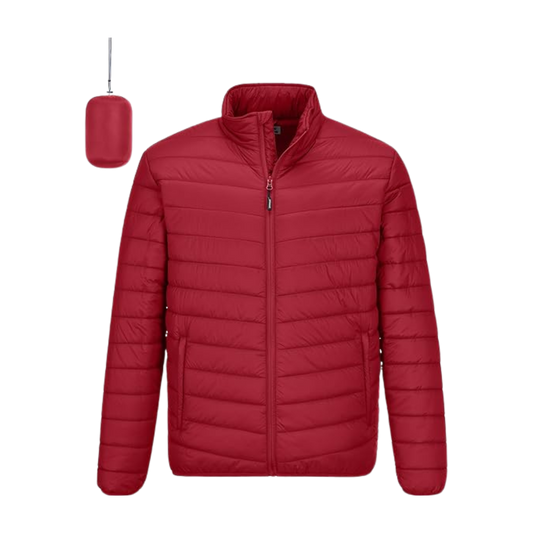 Packable puffer winter jacket from Outdoor Ventures for men