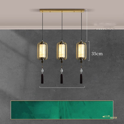 Hanging wire for a new Chinese Zen bedroom bedside lamp