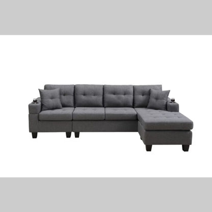 Premium Fabric Sectional Sofa
