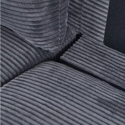 Minimalist 3-Seater with Deep Cushions