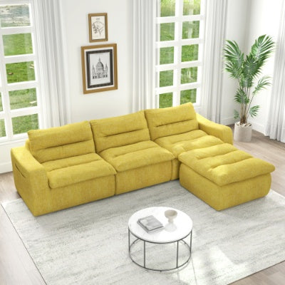 L-shaped Modular Combined Sofa